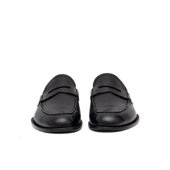 1050$ Gucci Men's GG Interlocking Black Leather Penny Loafers 8 US / 41 - Picture 11 of 16